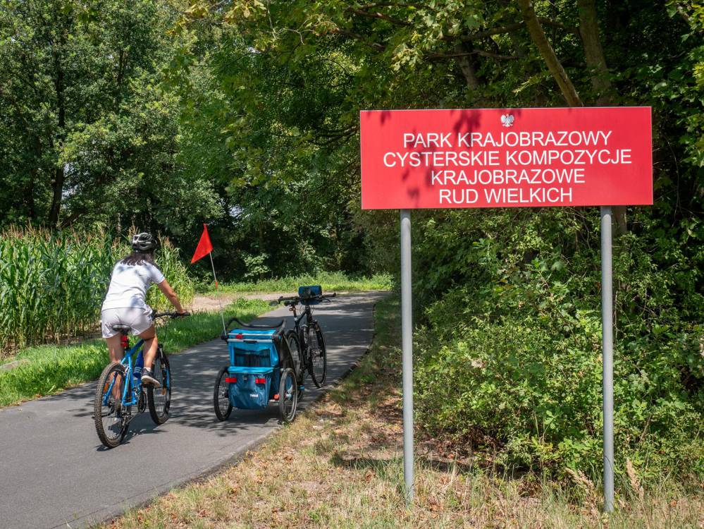 Rowerem z dzieckiem po Raciborzu