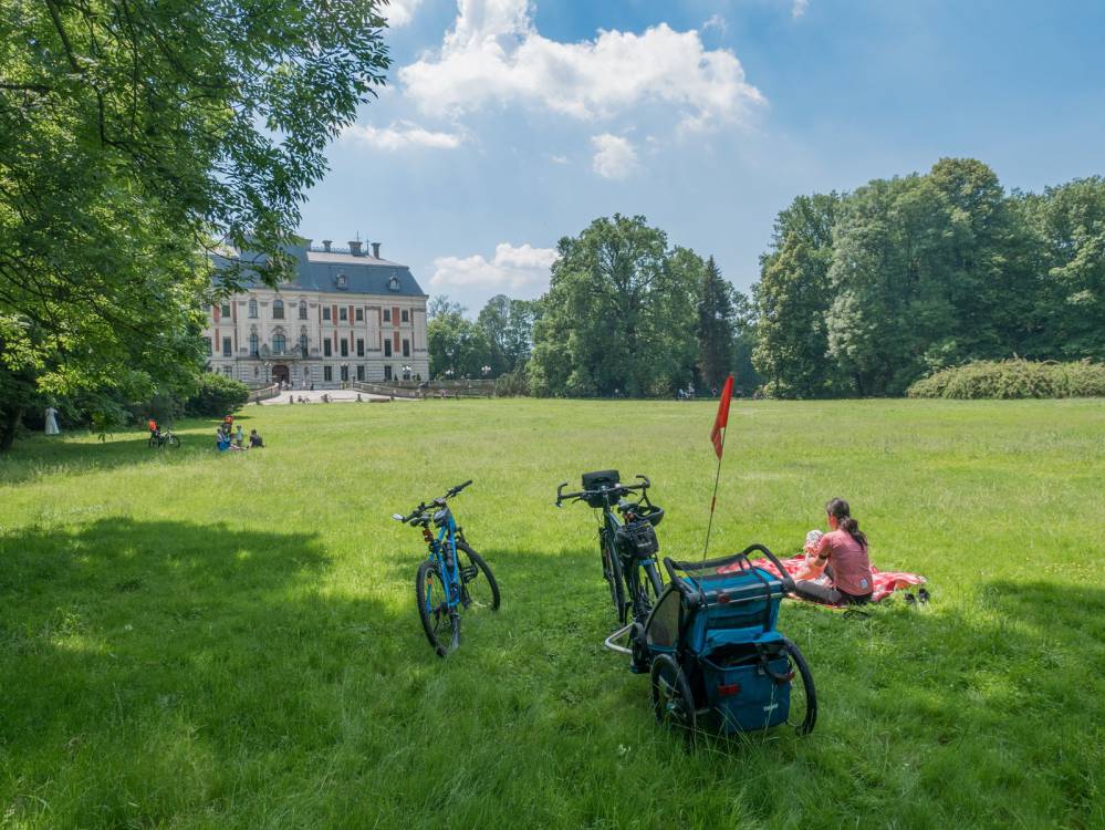 Rowerem z dzieckiem: Goczałkowice - Pszczyna